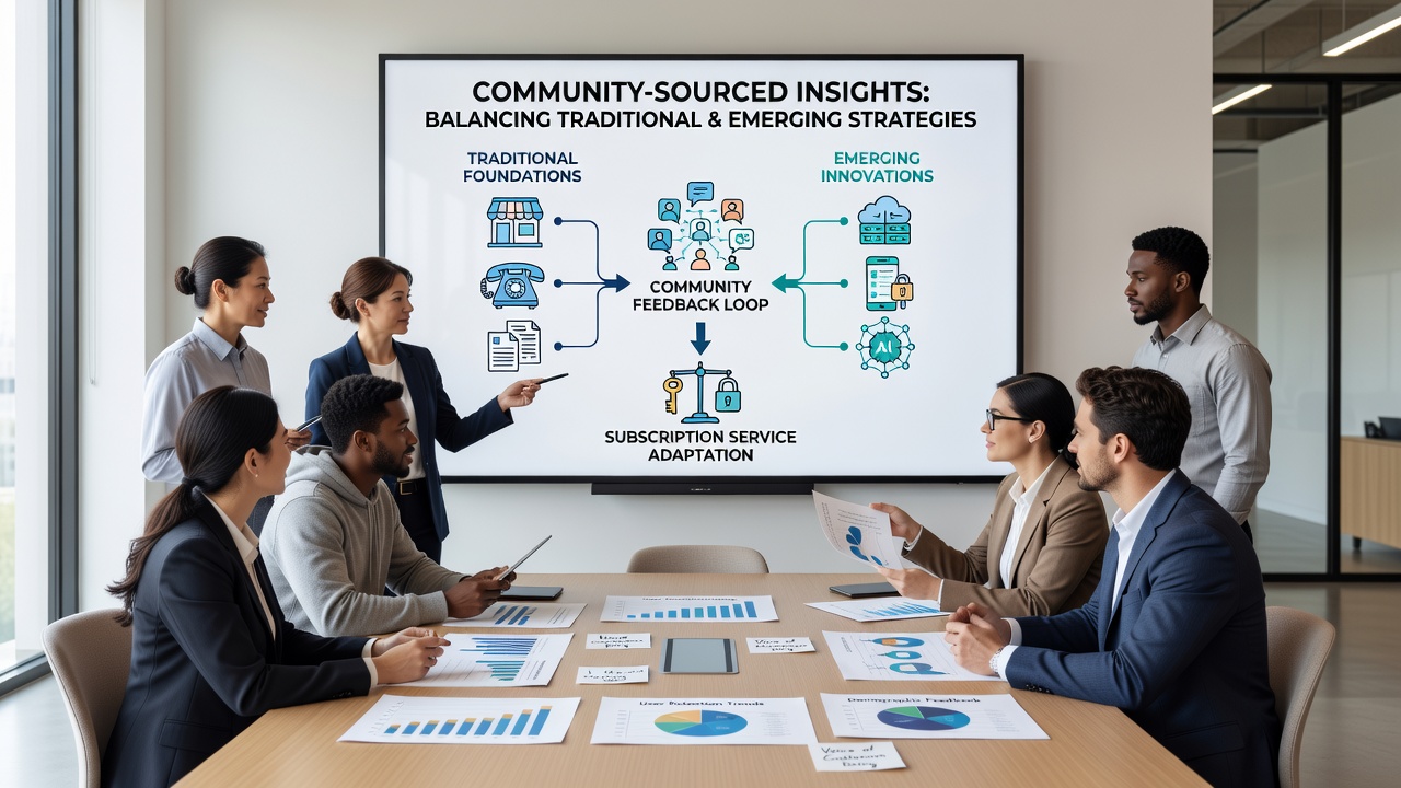 Analytics interface highlighting community-driven adjustments to payment rail balances for subscription renewals